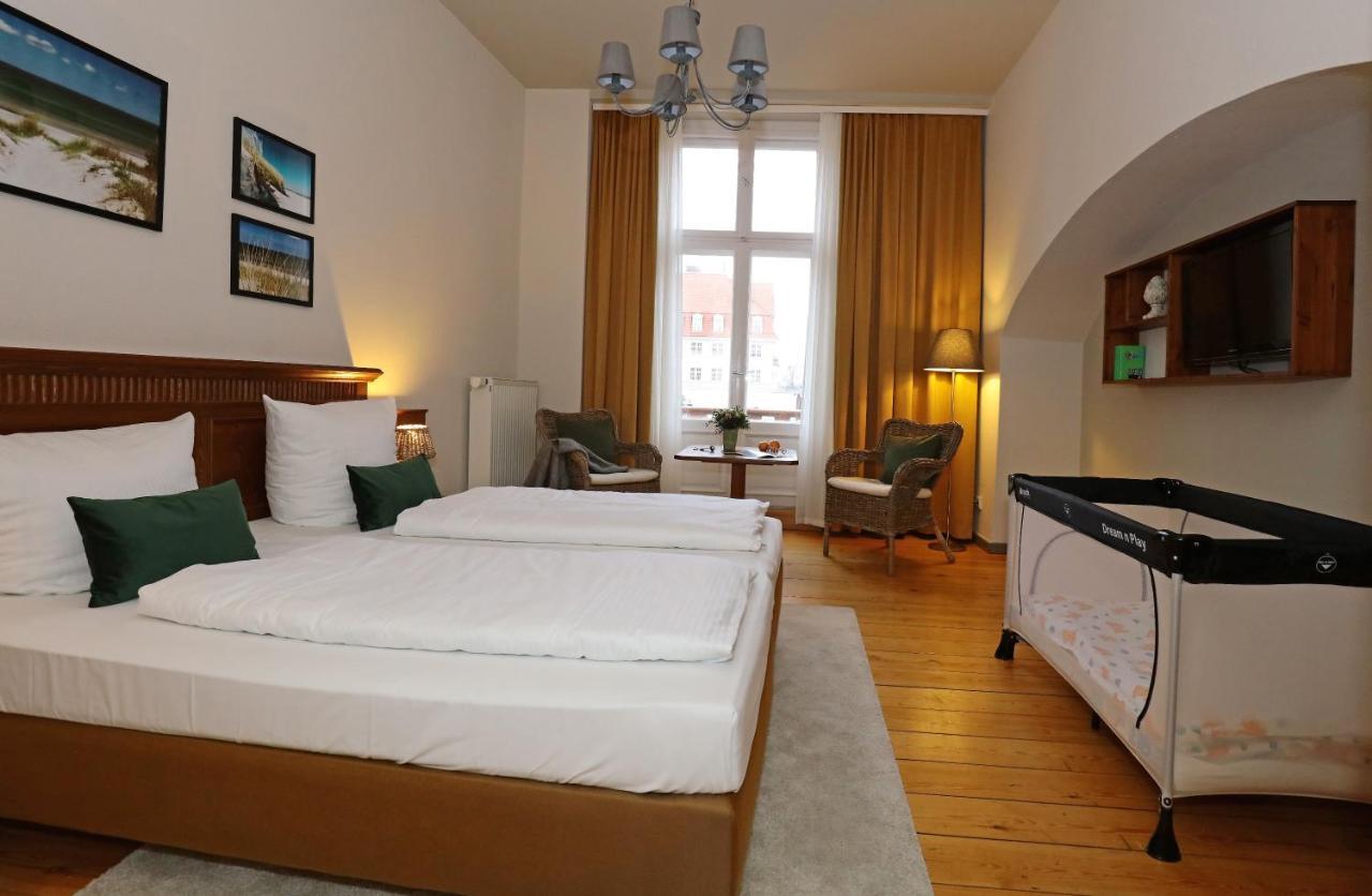 Aparthotel Markt Fuffzehn Stralsund Exterior foto